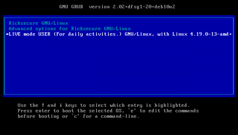 Live Mode Boot